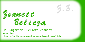 zsanett belicza business card